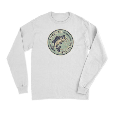 Forever Fishing Men Long Sleeve Shirt